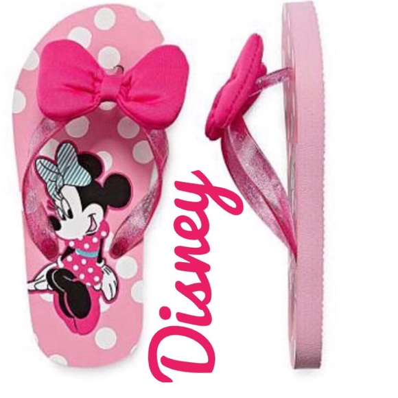 minnie mouse flip flops